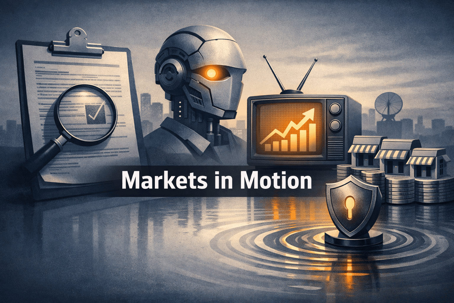 Markets at a Glance: Bank of America Proxy, AI Disruption Signals, Media Ad Momentum — Franchisors Expand; Watch RSAC Ripple Effects