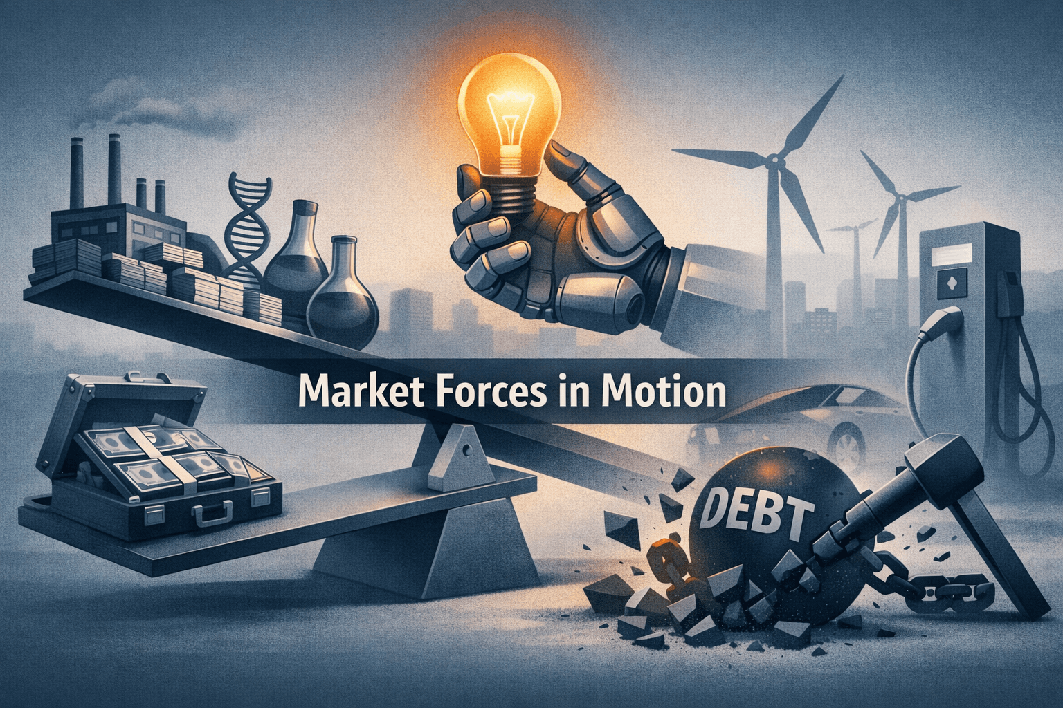 Asset Sales, AI Push and Debt Cleanups Drive Today’s Market Momentum