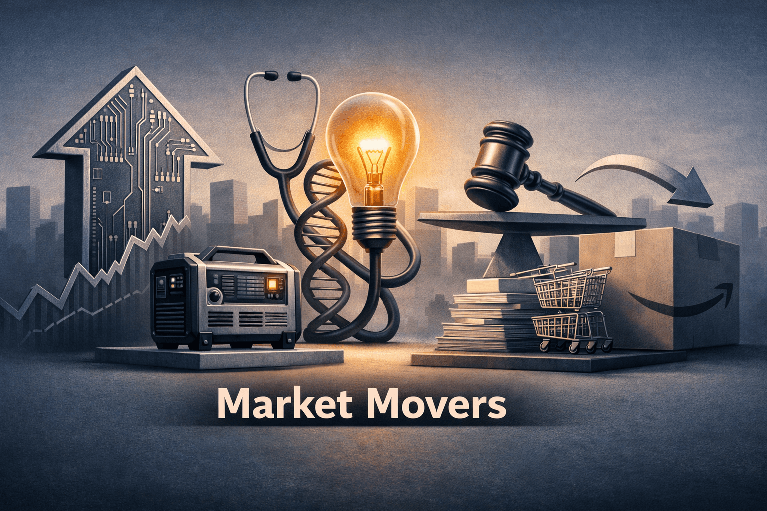 AI & HealthTech Momentum, Retail Noise, and Big Movers: Intel, Erayak and Amazon Dominate Friday Flow