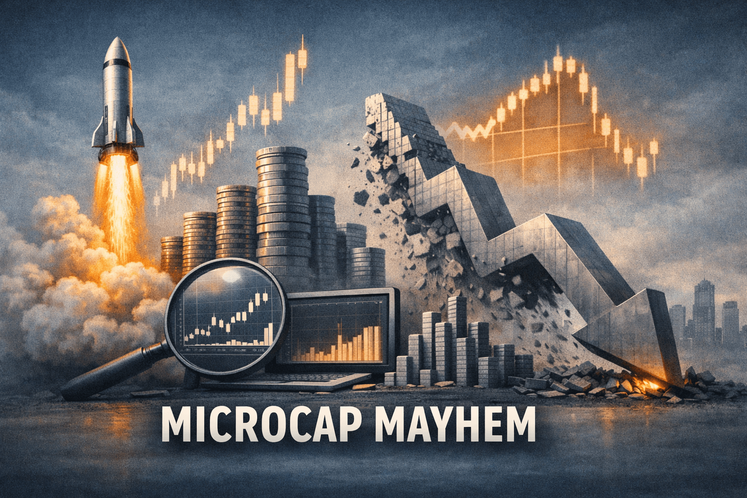 Weekend Microcap Storm: ONFO Rockets, FCHL Collapses, CTNT Logs Near‑Billion Volume — Retail Interest Surges