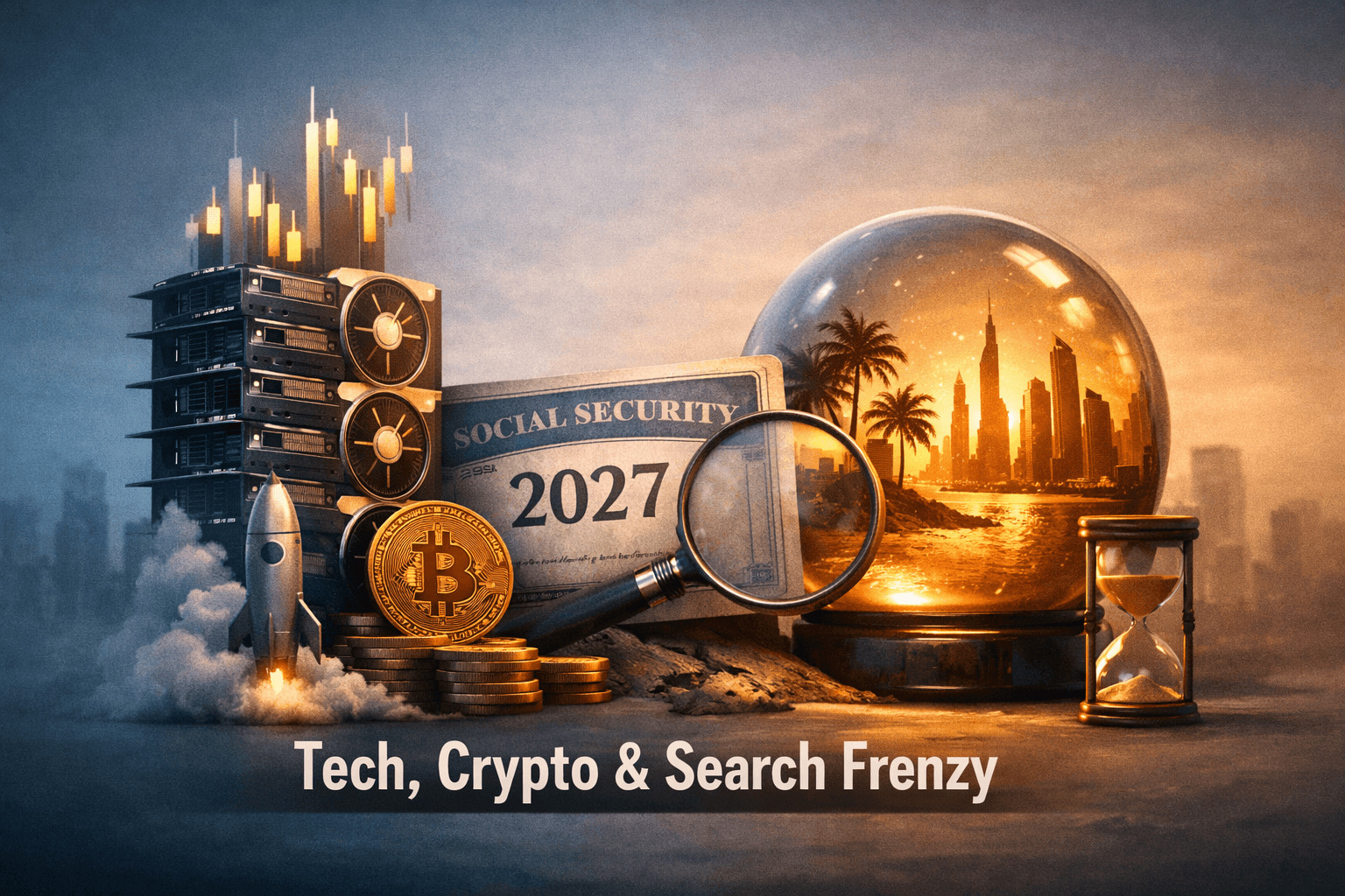 Tech, Crypto and Search-Driven Narratives Set the Tape — NVDA and BITO Lead a High-Volume Session as COLA & UAE Searches Spike