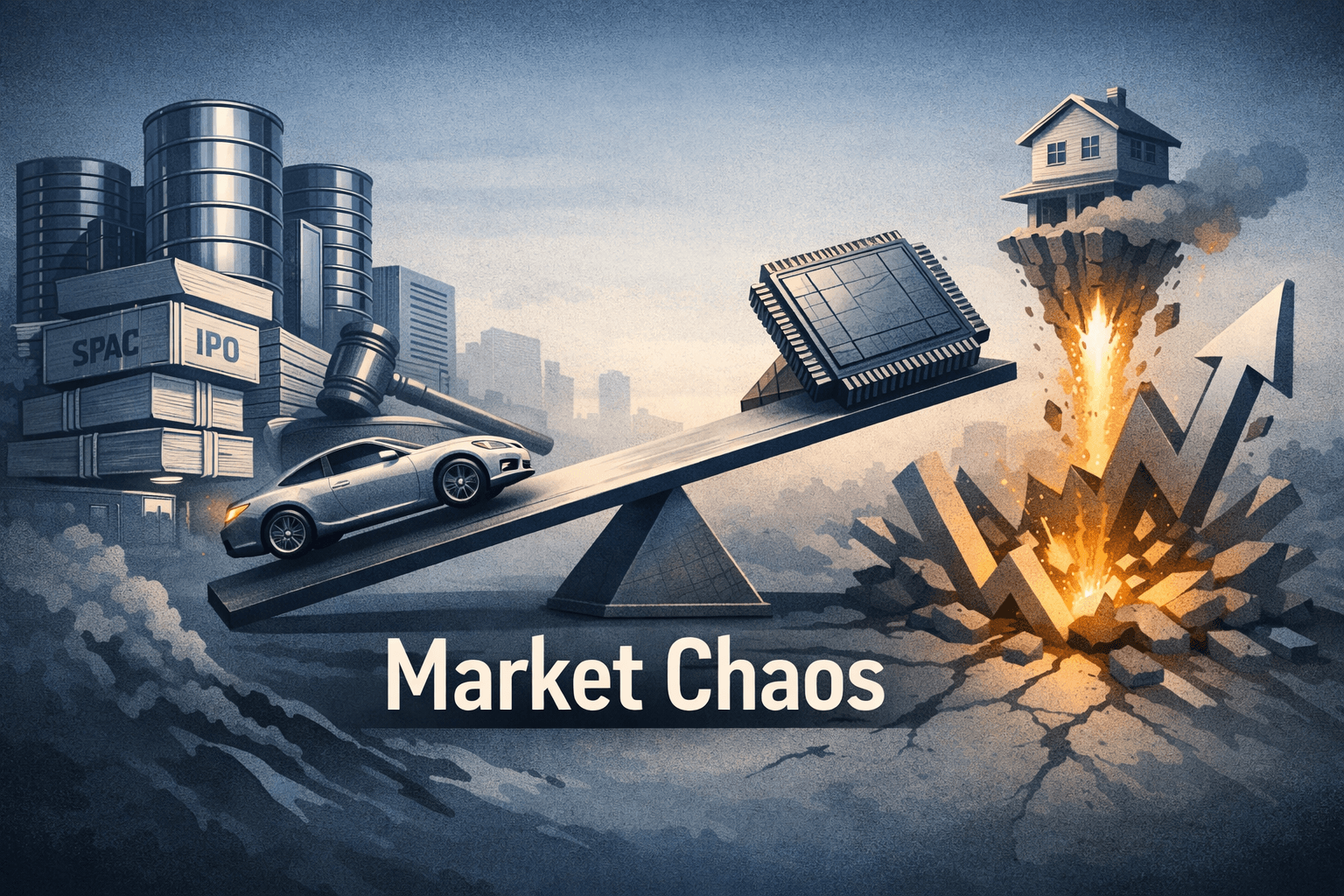 Volatility Rules the Tape: $ORCL Data‑Center Deal, Big Tech Rotation and a Wave of Microcap Crashes and Surges