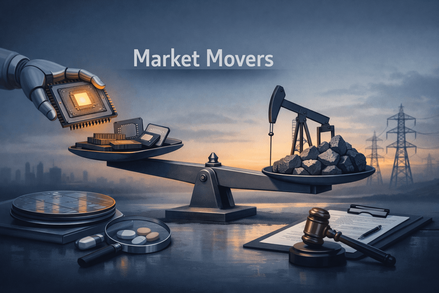 AI Distribution, Chip Momentum and Energy Capital: Today's Market Movers and What to Watch