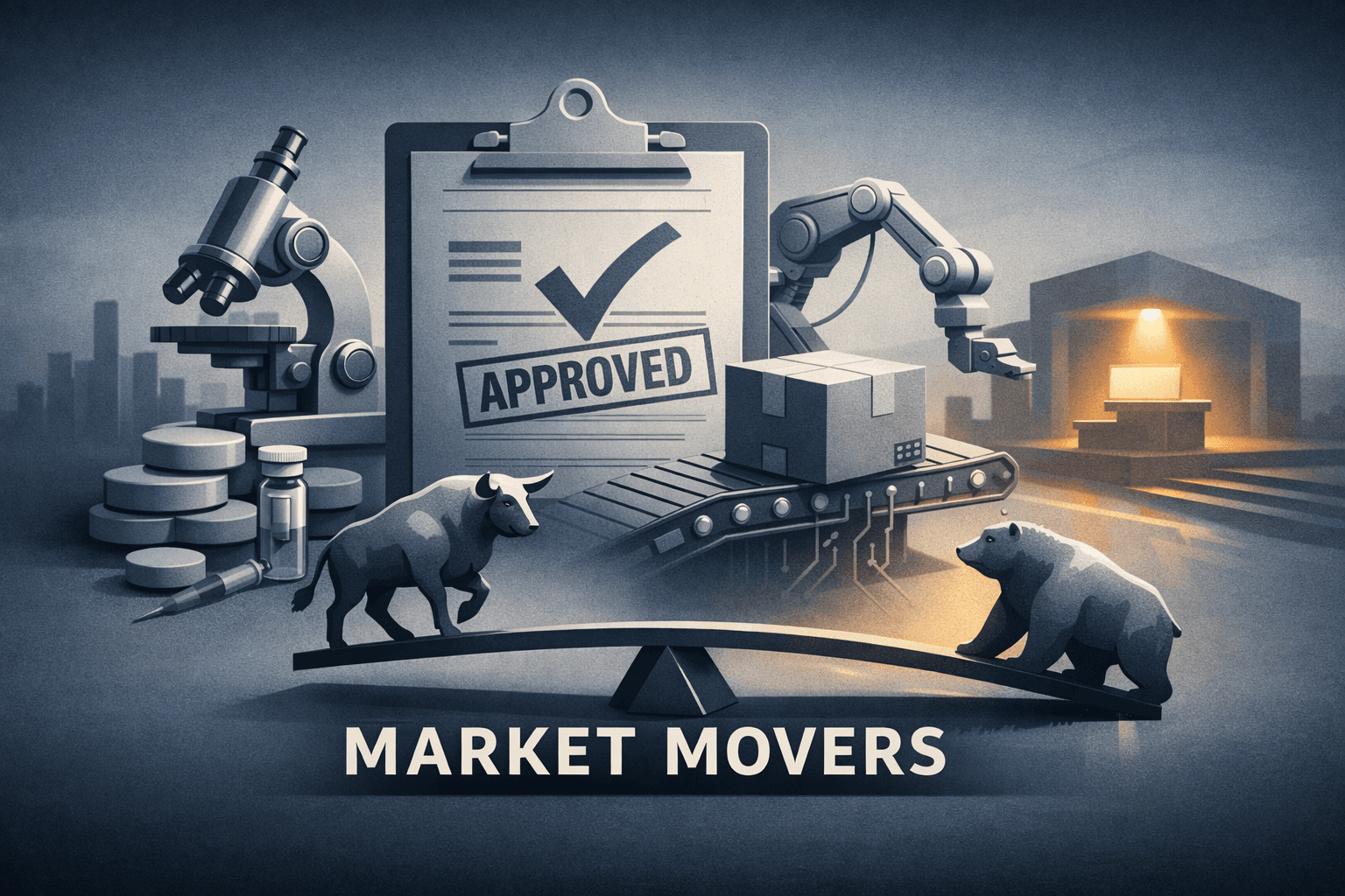 AI Partnerships, Biotech IND Wins and Analyst Moves Drive Today's Tape — IBM Keynote Looms
