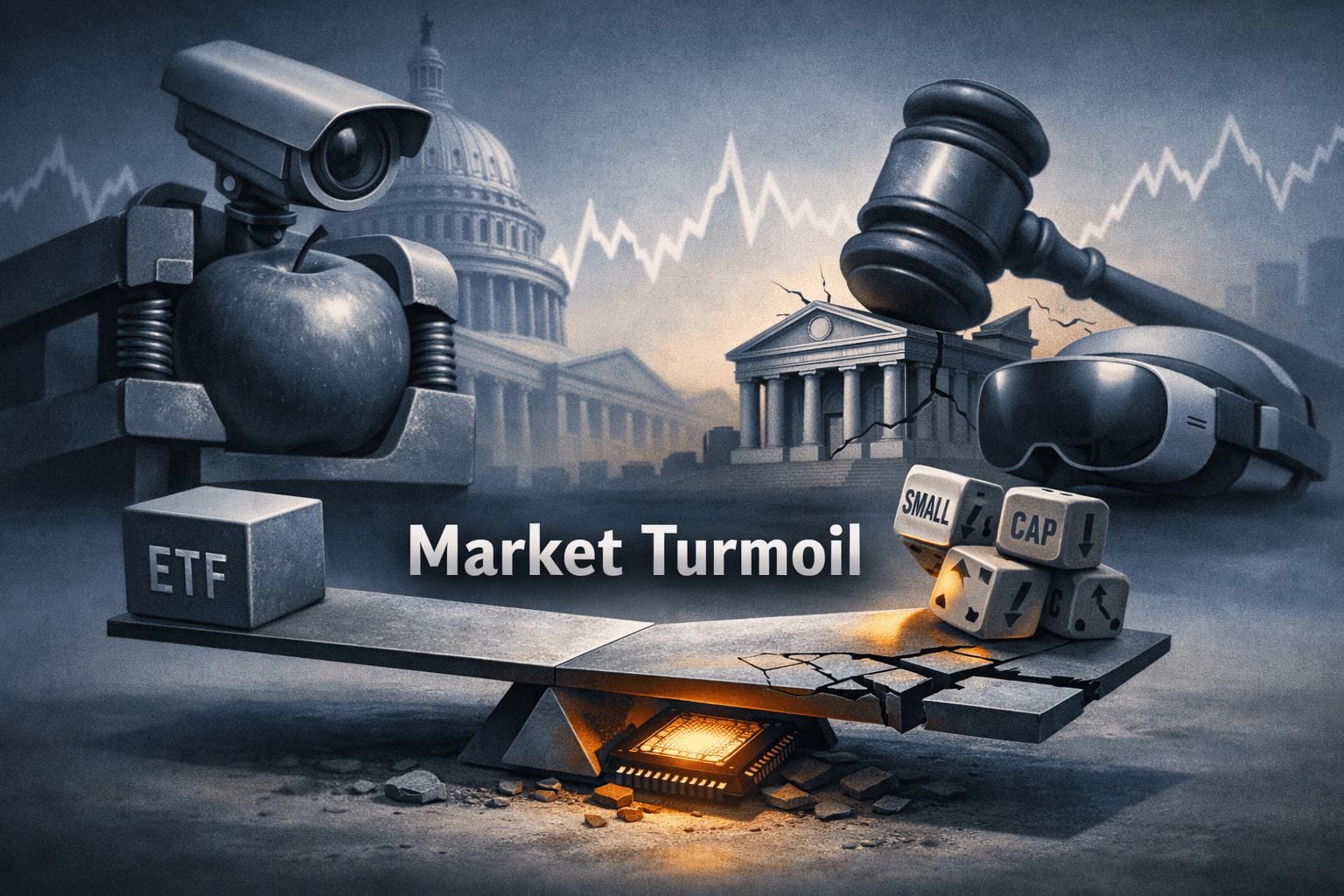 Regulatory Pressure and Flow-Driven Volatility Dominate Markets — Apple, Meta, JPMorgan Lead the Tape; Intel Tops Active Movers
