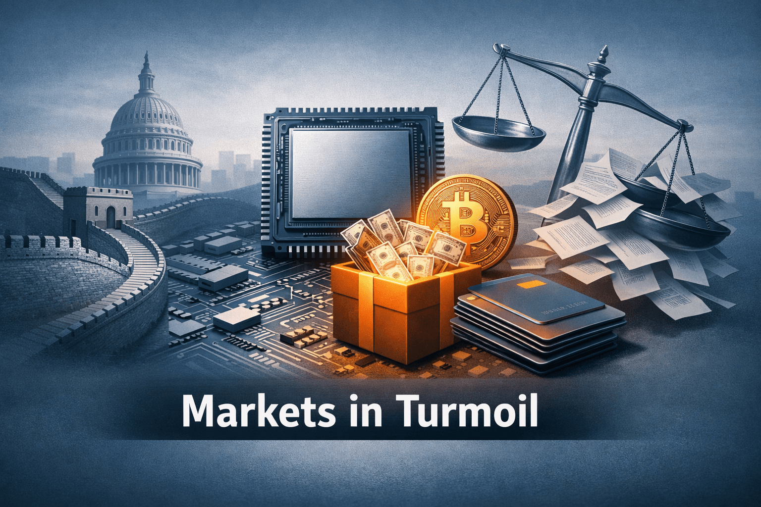Geopolitics, Semiconductors and Crypto Promotions Drive Today's Tape — Legal Overhangs Pile Up for Small Caps