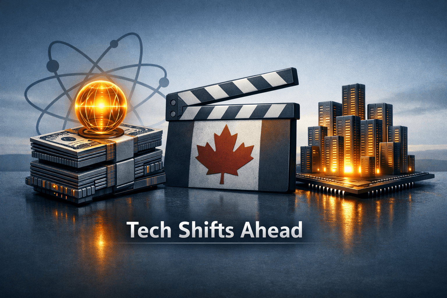 US quantum cash, Canada’s 15% content rule and a tech infrastructure re-rating dominate today's briefs