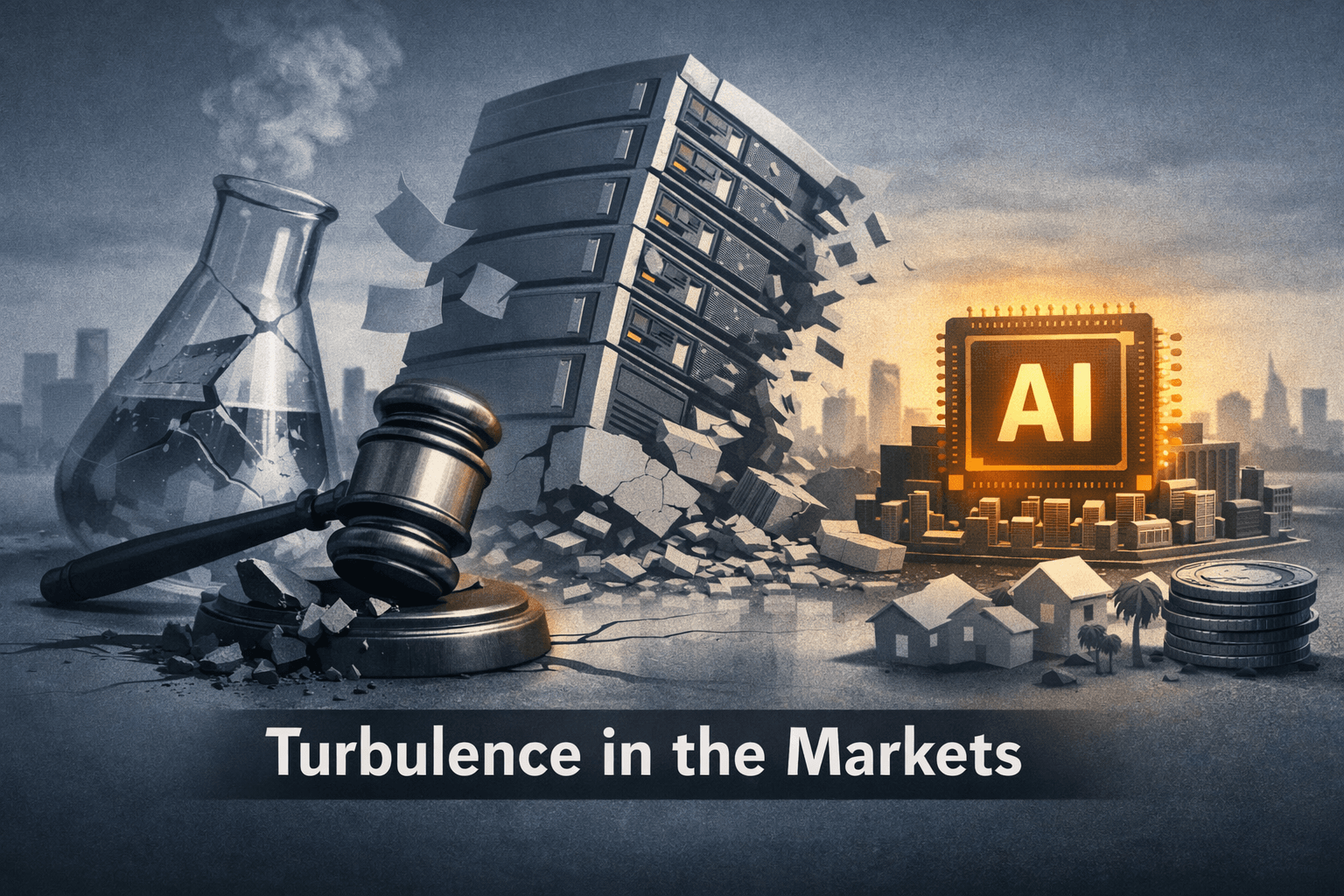 Litigation Shocks and AI Momentum Dominate the Tape — Erasca’s Crash, Oracle’s Cuts, and a Surge in AI Infrastructure News