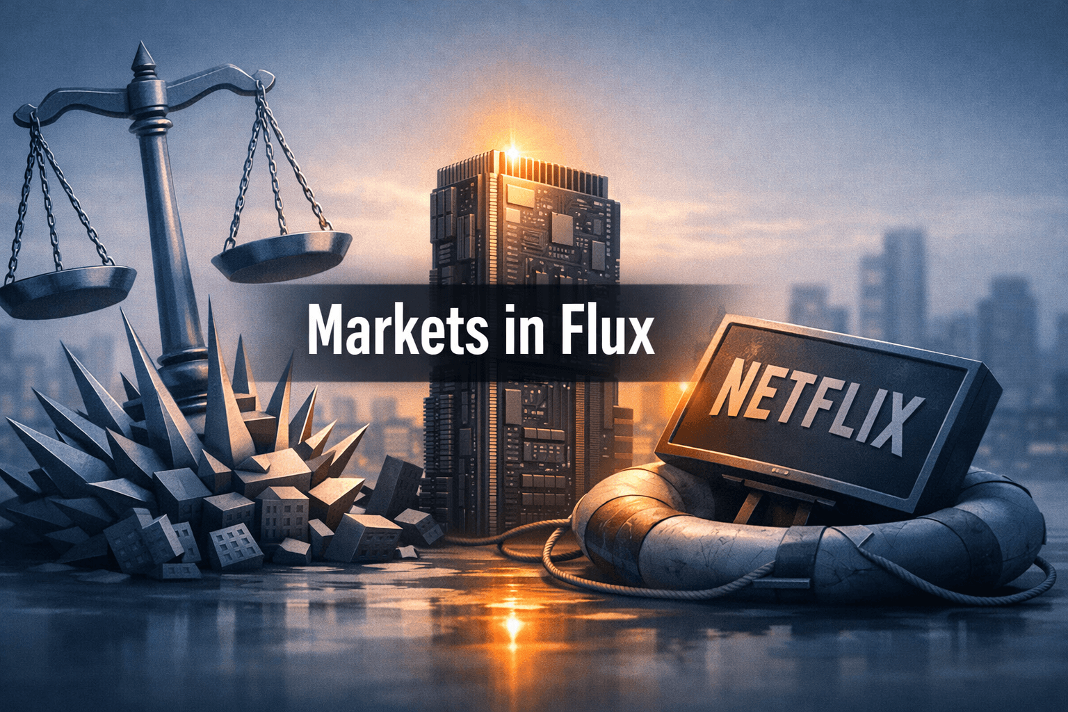 Legal Spikes, an NVIDIA Tie-Up and a Netflix Relief Rally: Markets Digest — July 1, 2026