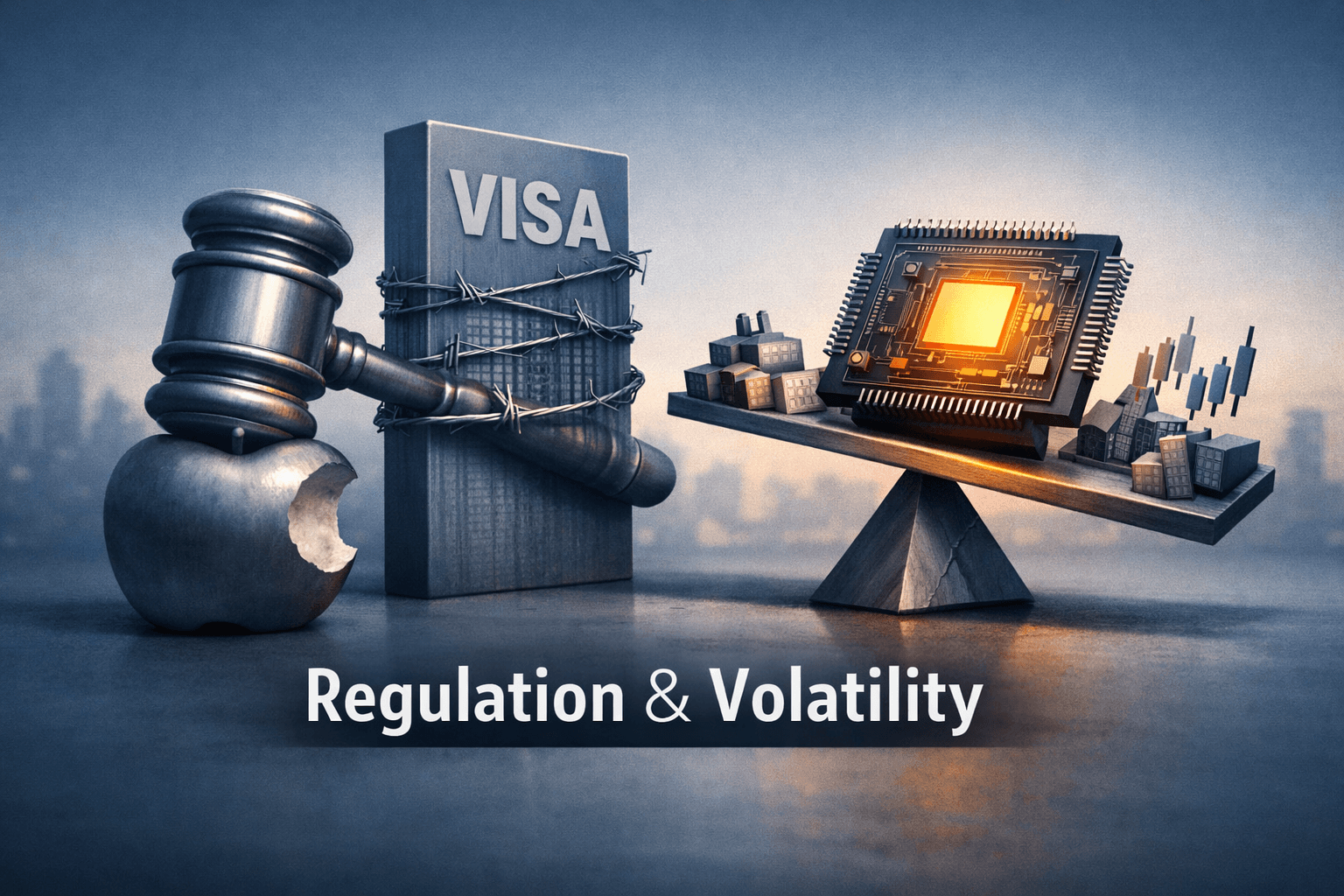Regulatory Shifts and Chip Volatility Dominate Friday: Apple DOJ Talks, U.S. Visa Tightening, Big Moves in Semiconductors