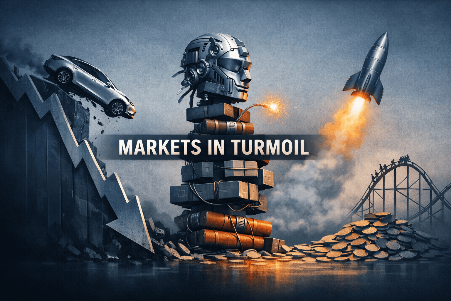 Volatility Surge: Moody’s Flags AI Spending Risk, Tesla Tumbles, Retail Momentum Lights Up Microcaps