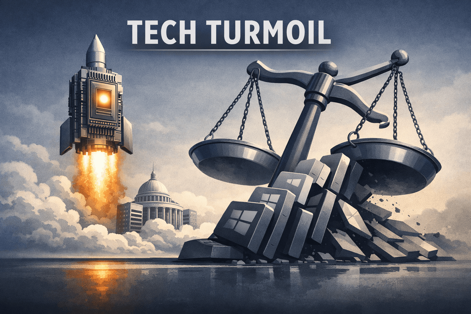 NVDA Momentum, Rising Litigation Risk for Big Tech, and Government Cloud Deals Dominate Aug. 4 Tape
