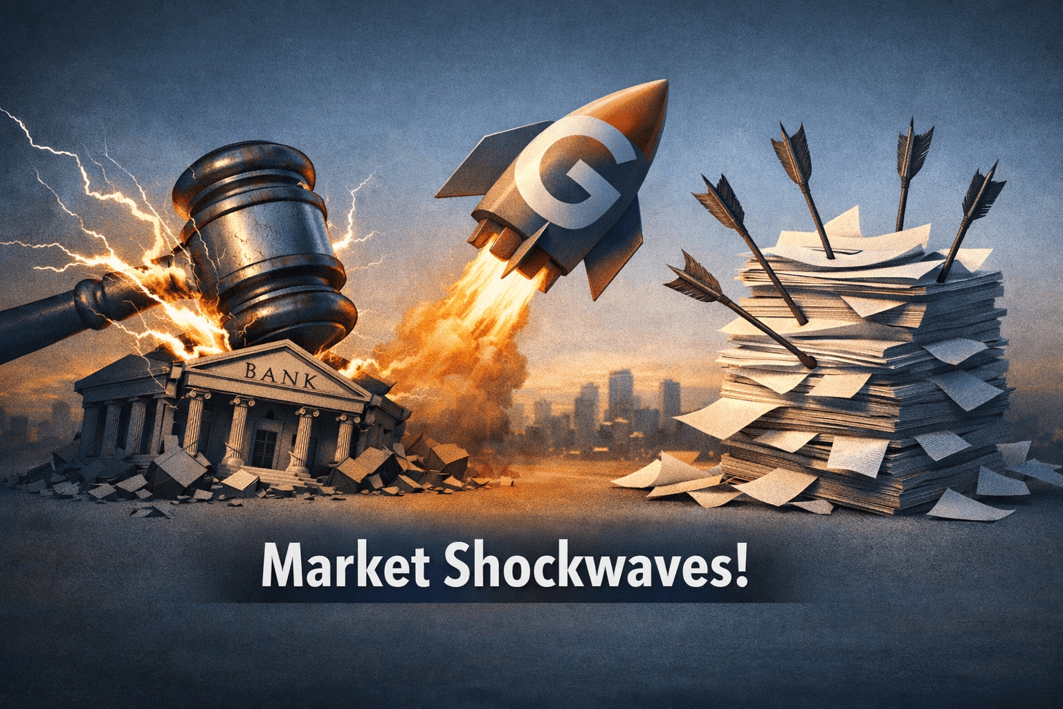 Enforcement Shock for Banking, Modine’s Google Rumor Sparks Rally, and a Surge of shareholder lawsuits — Markets Digest for Aug 21, 2026