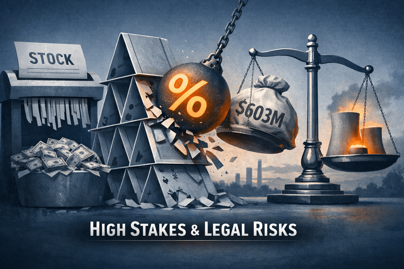 Dilution Shock, a $603M Hedge Loss and a Wave of Securities Notices — Markets React to Big Capital Moves and Rising Legal Risk