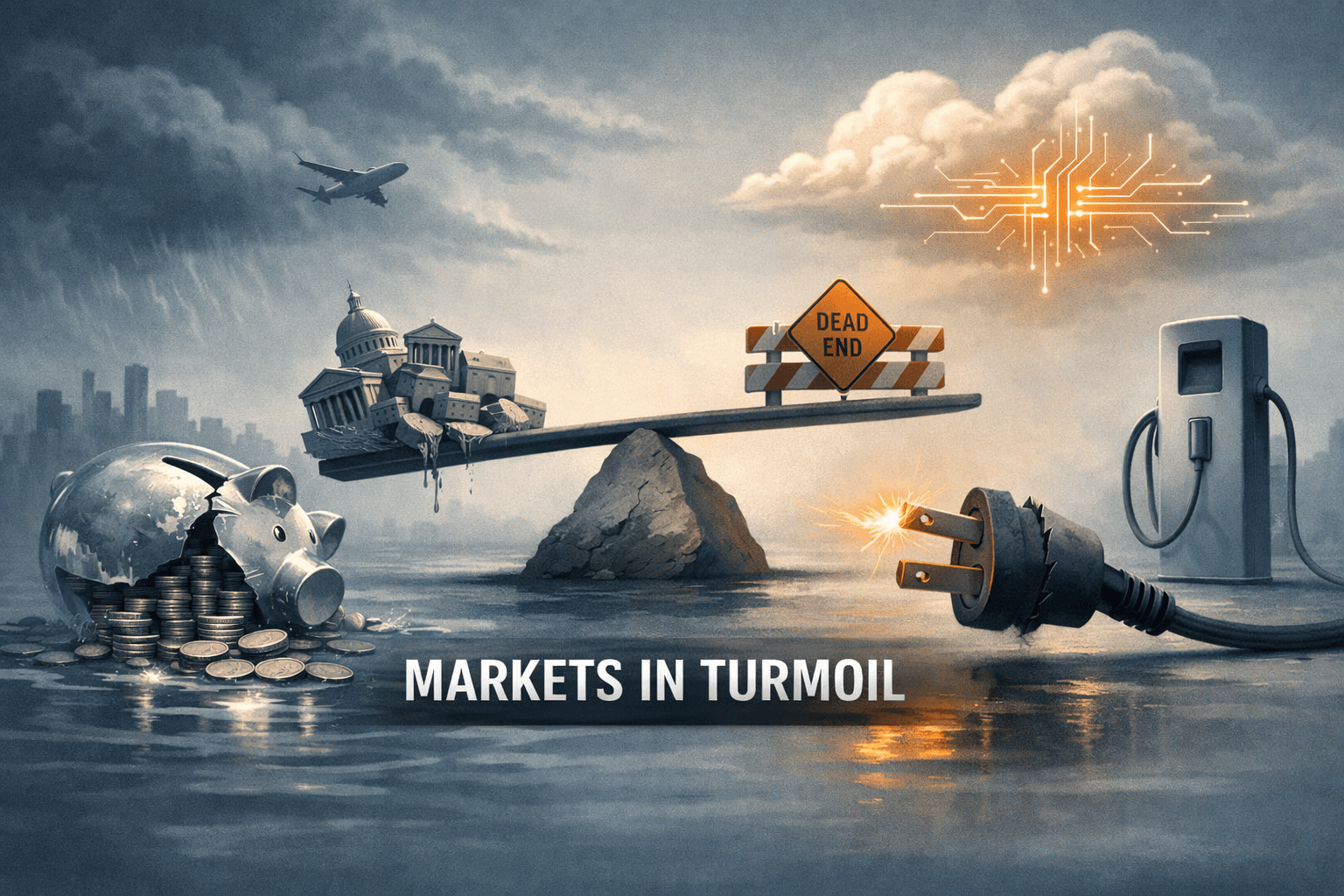 Liquidity Surges, Policy Headwinds and Tech Tension: JPMorgan Wind‑Down, SCAG Standoff, PLUG Weakness Lead Today’s Market Flow