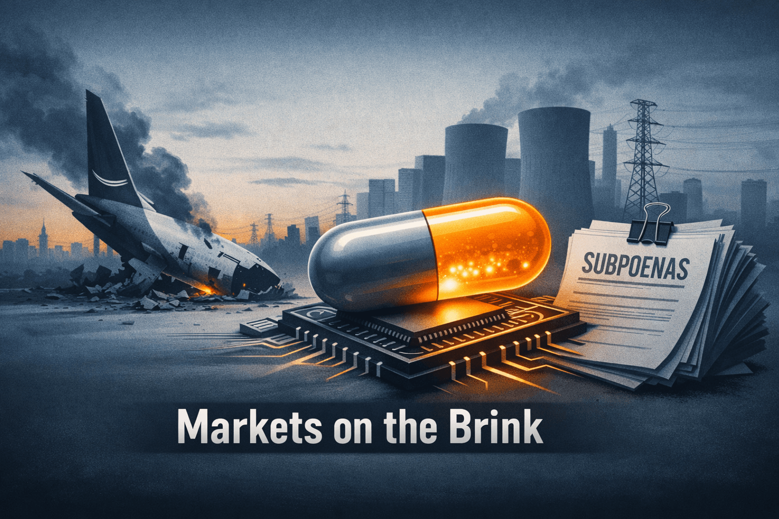 Crash, AI Drugs and an Infrastructure Push: Markets Head Into Tuesday With Mixed Catalysts
