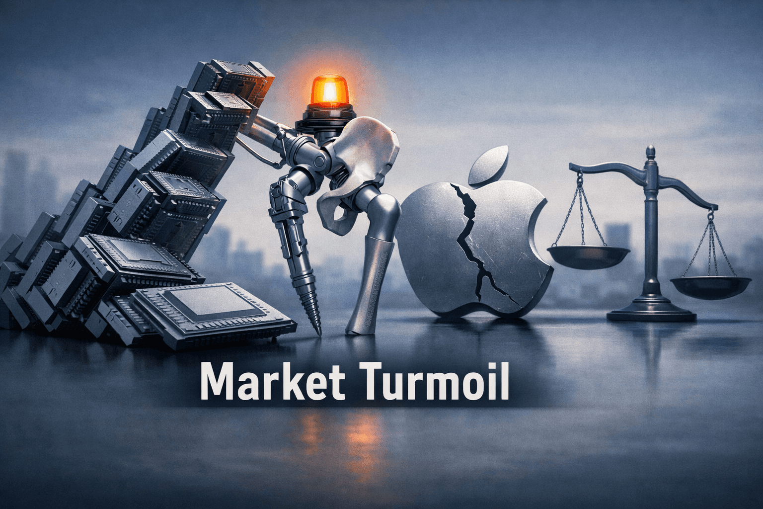 AI Selloff and Chip Rotation Drive the Tape; CMS Orthopedics Warning Raises Medtech Consolidation Risk — Market Brief, Sep 14
