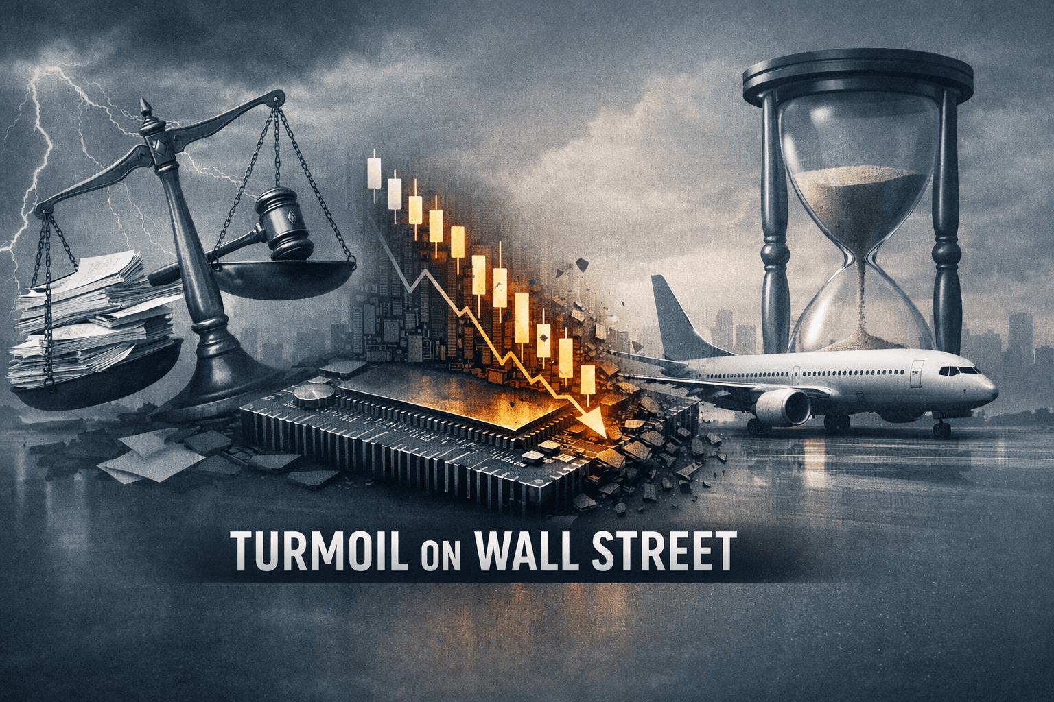 Legal Storm, Chip Volatility and Boeing Timelines Dominate Today's Market Tape