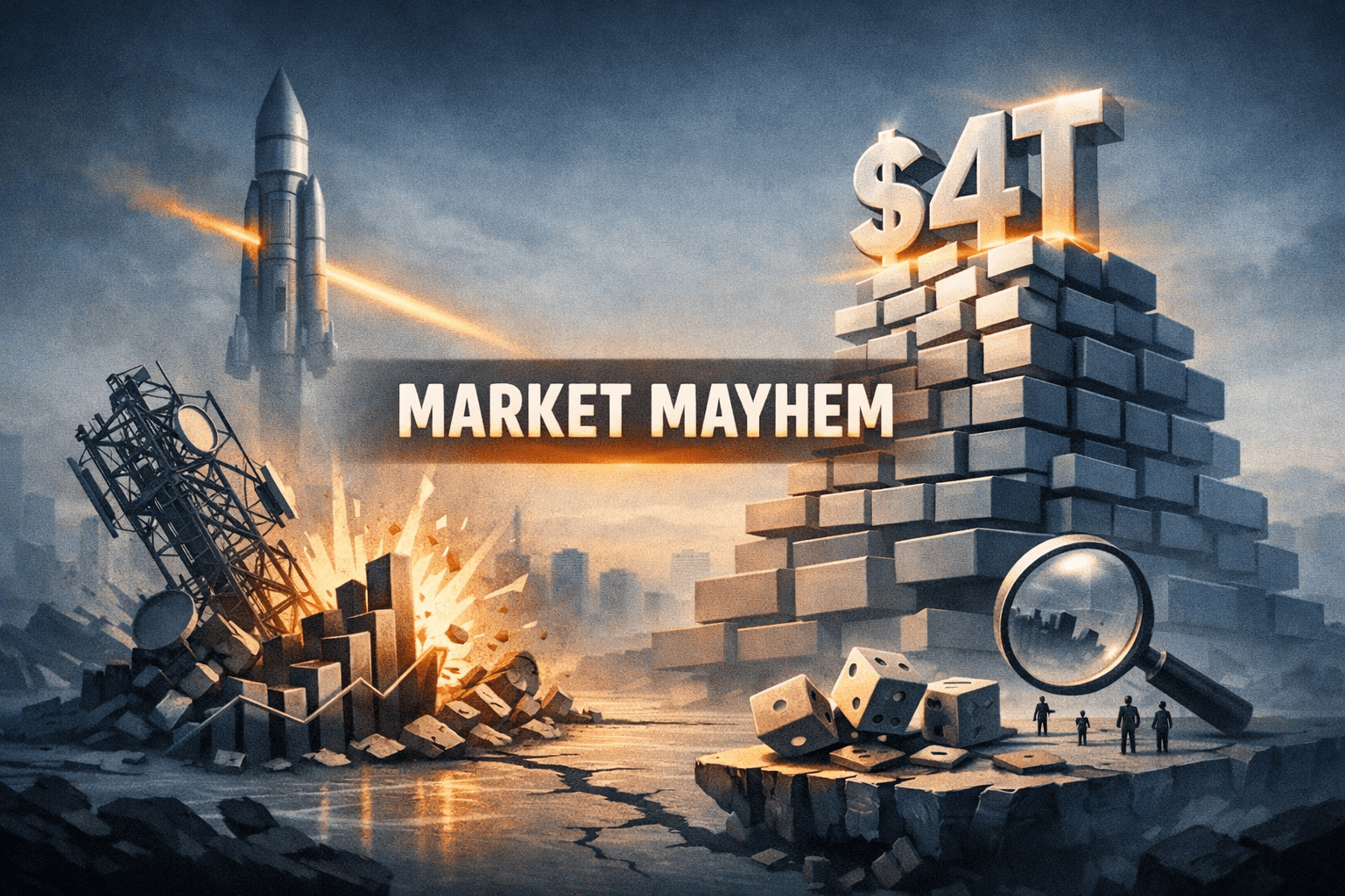 Weekend Market Shock: Mega-Cap Momentum Meets Telecom Spectrum Jolt — Microcap Mania Continues
