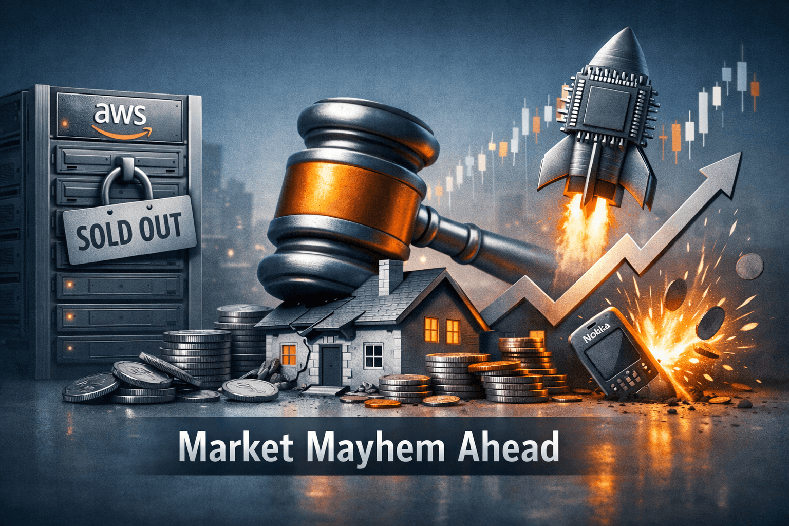 Weekend Volatility Sweep: AWS Sold Out, Trump Targets Mortgage Costs, and a Torrent of Microcap Moves