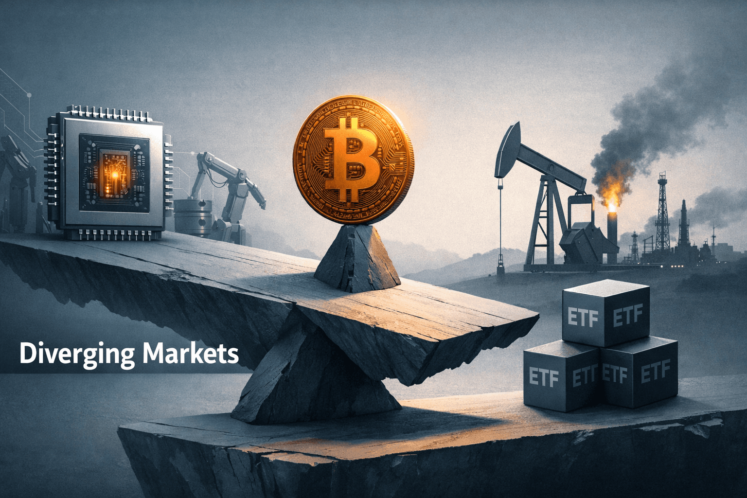 AI, Chips and Crypto Lead a Mixed Market: Nvidia, Spot ETFs and Energy Geopolitics Drive Sector Divergence