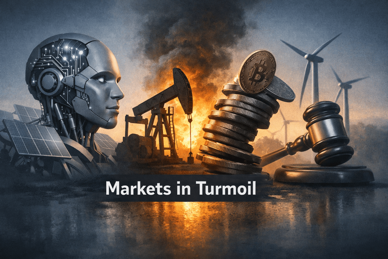 AI Momentum, Oil Shocks and a Crypto Blowup: Markets Trade Mixed Signals Across 24 Sectors