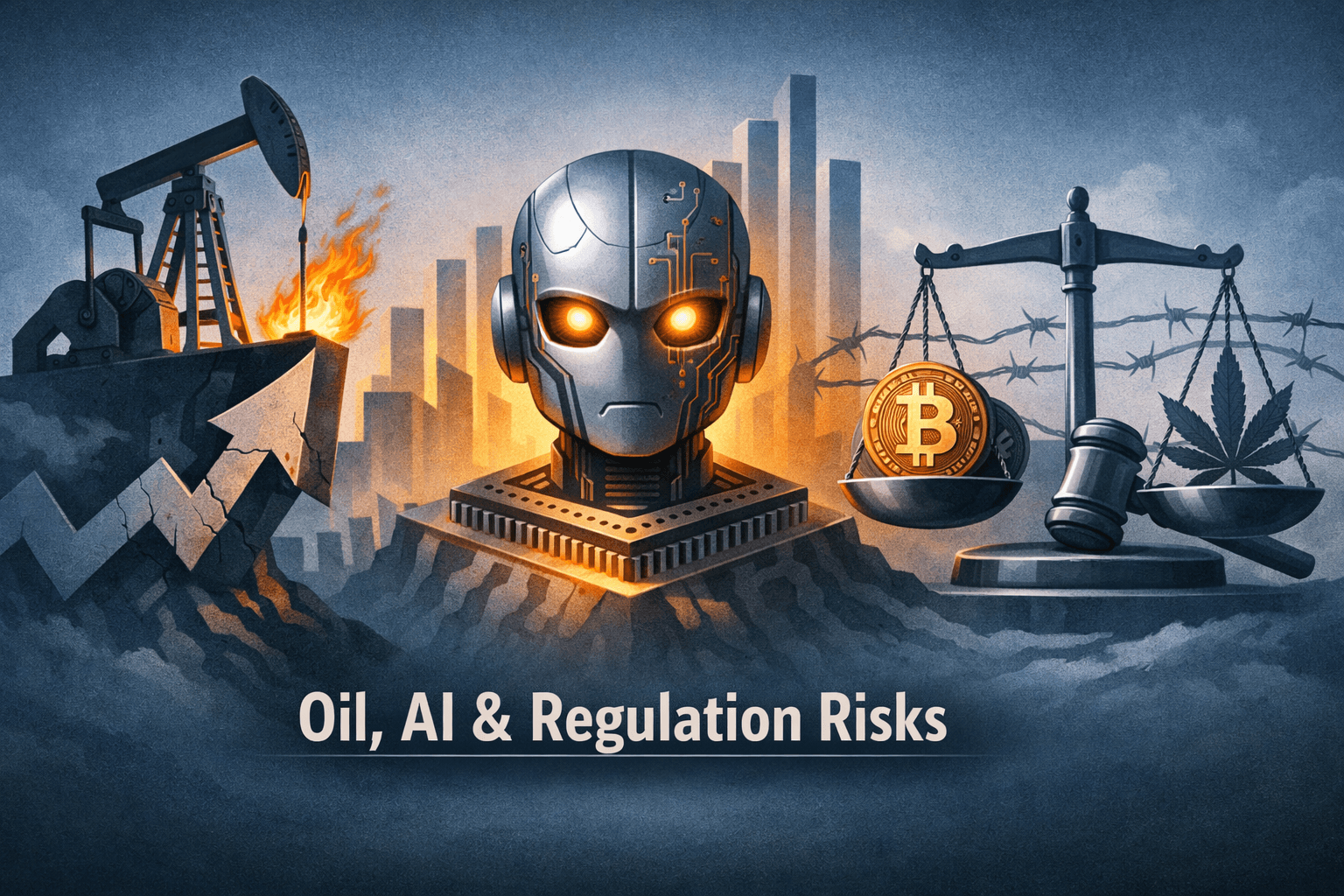 Oil Shock Meets AI and Regulatory Crosswinds: Markets End the Week on Divergent Sector Signals