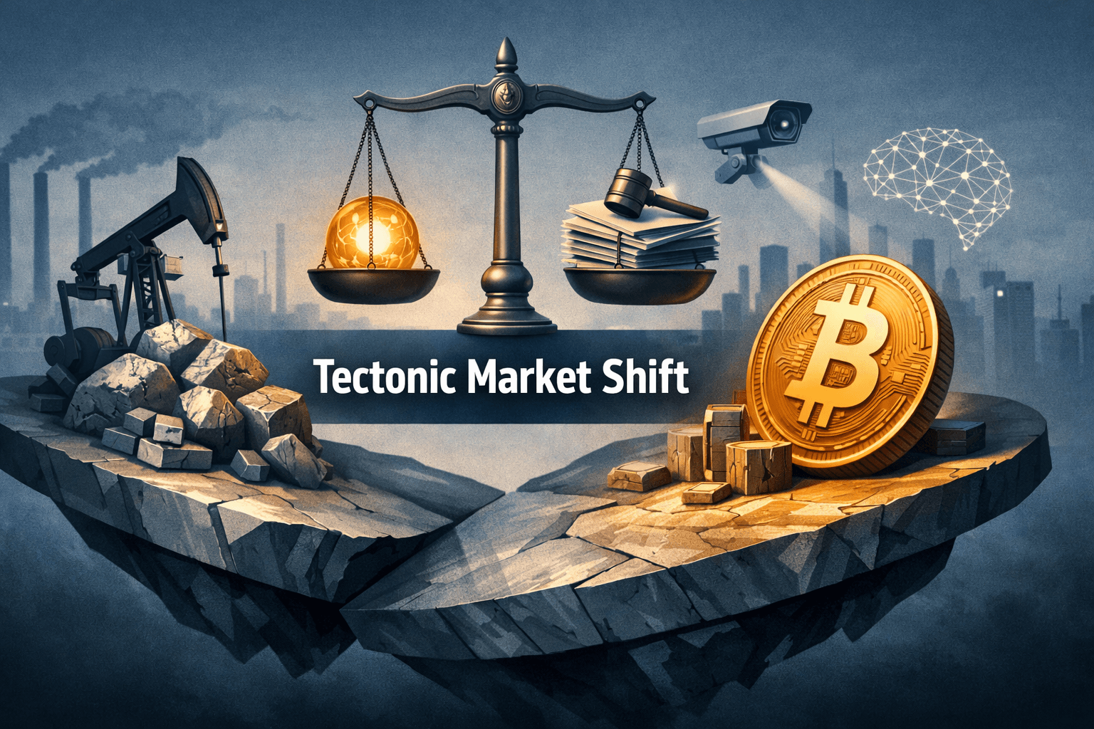 Tectonic Rotation: Energy, Materials and Crypto Lead as Policy, AI and Security Shape Market Direction