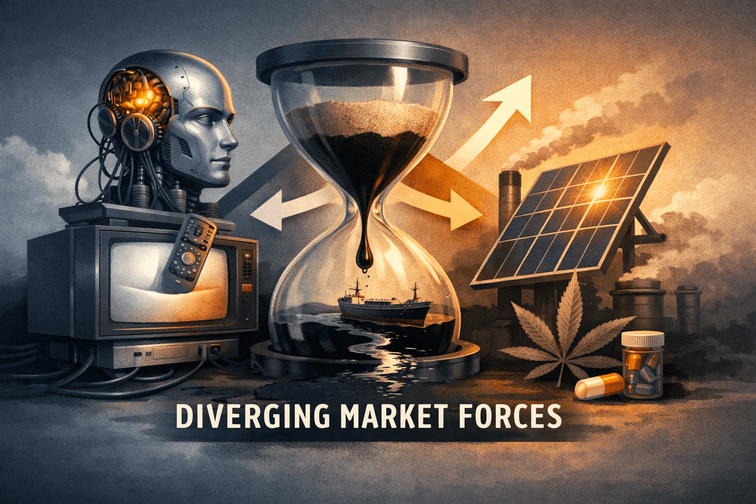 AI, Energy Tightness and Solar Supply Drive a Market of Divergent Movers — Netflix, Roku and Suniva Among Today's Standouts
