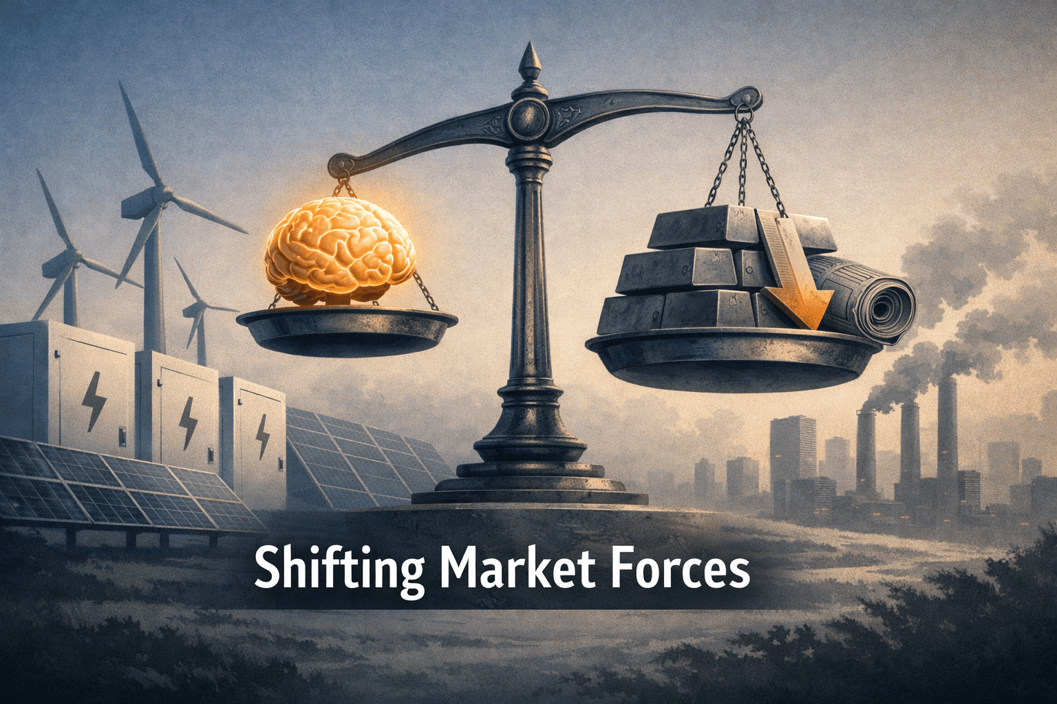 Storage, AI and Policy Drive Today's Market Narrative — Renewables, Utilities and Tech Lead While Materials and Media Face Headwinds