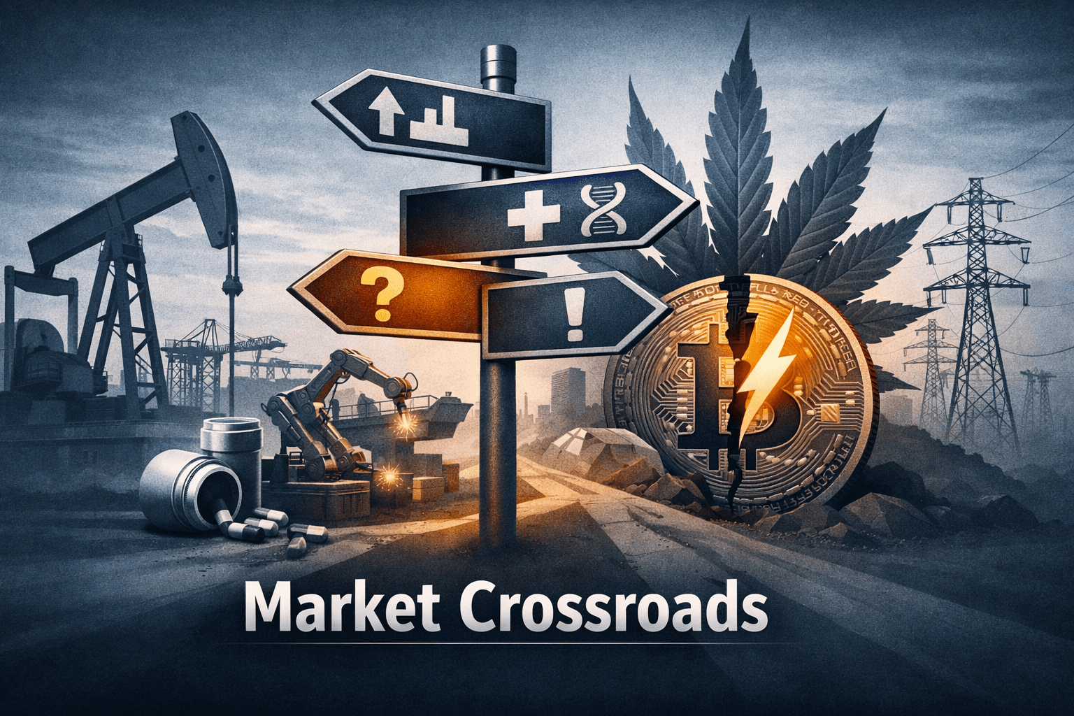 Mixed Signals, Big Catalysts: Energy, Industrials and Healthcare Lead; Legal and Policy Risk Cloud Cannabis, Crypto, Utilities