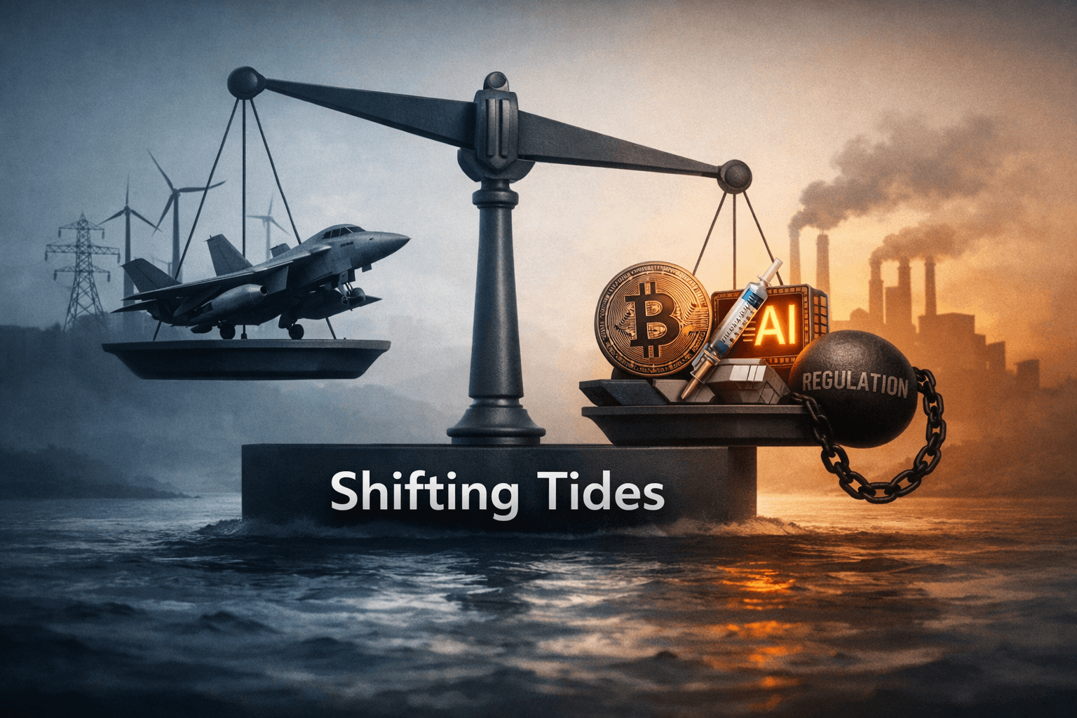 Defense Deals, Renewables and Regulatory Heat Define a Mixed Session — Industrials and Utilities Lead While Tech, Crypto and Health Face Scrutiny