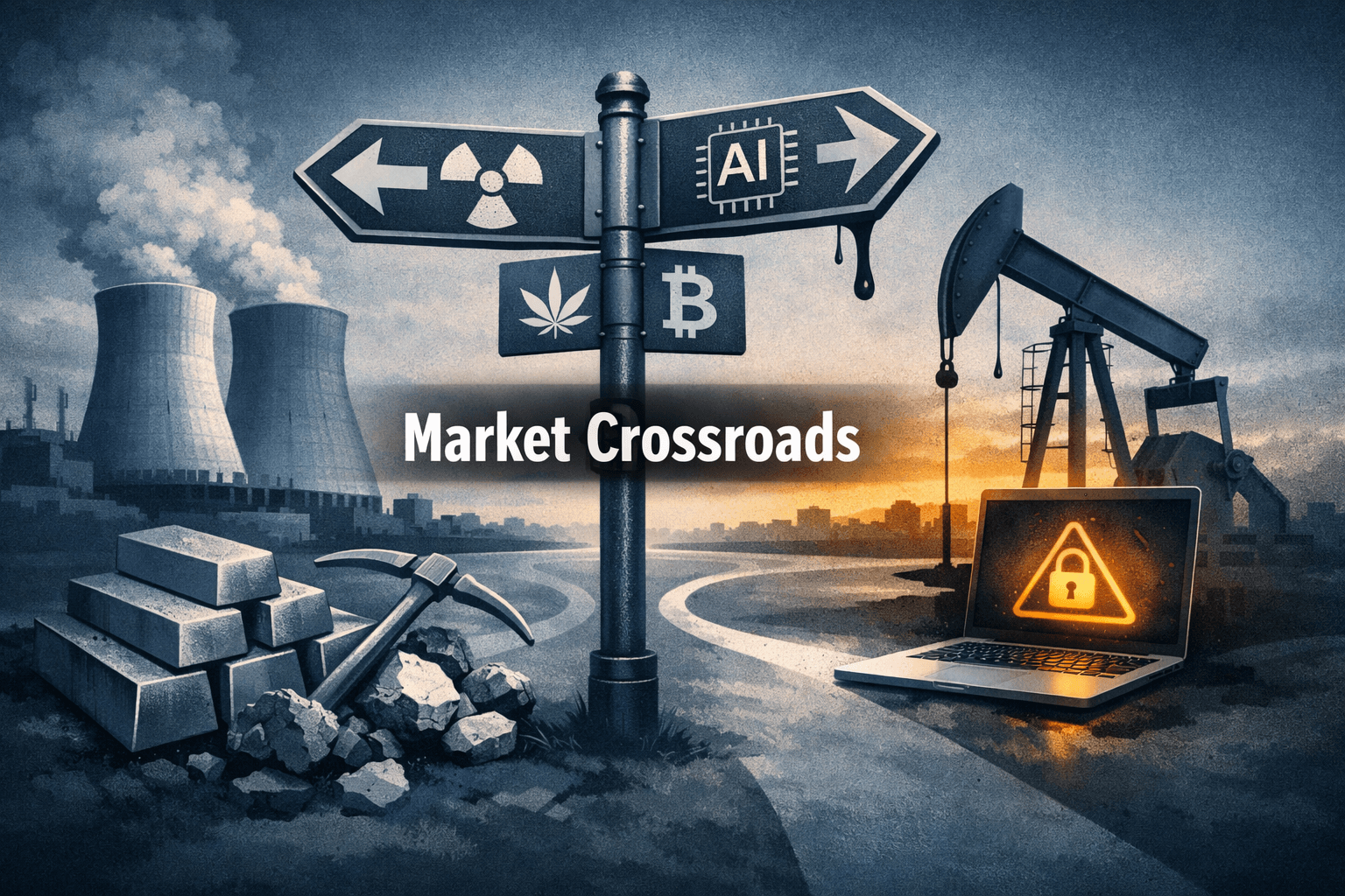 Regulation, Renewables and AI Risk Drive a Quiet Holiday Market: Nuclear and Materials Outshine Oil and Tech Headwinds