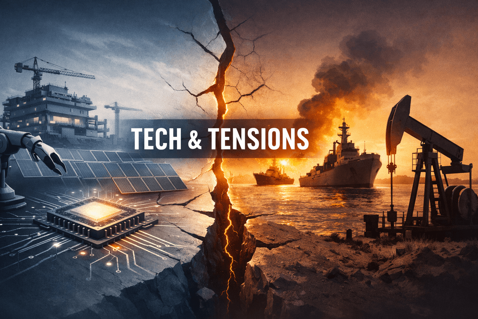 AI, Clean Energy and Geopolitics Drive Sector Split: TSMC's $100B Push, Google Solar and Hormuz Tensions Set the Tone