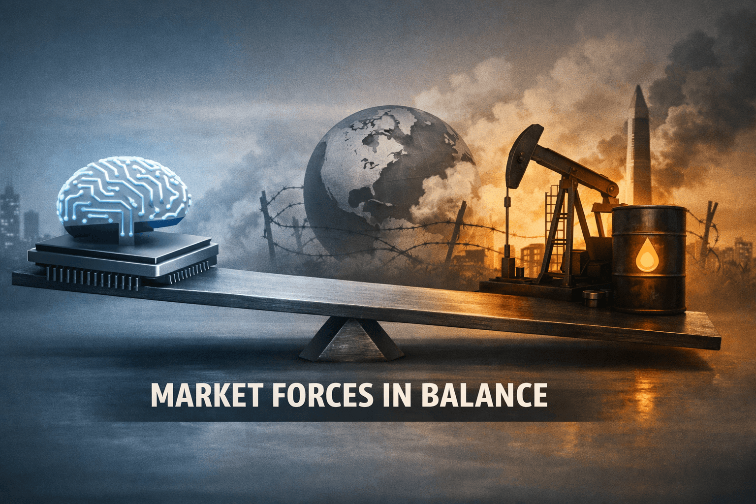 AI, Chips and Oil Drive Today's Market Rhythm; Geopolitics and Policy Keep Risks in Play