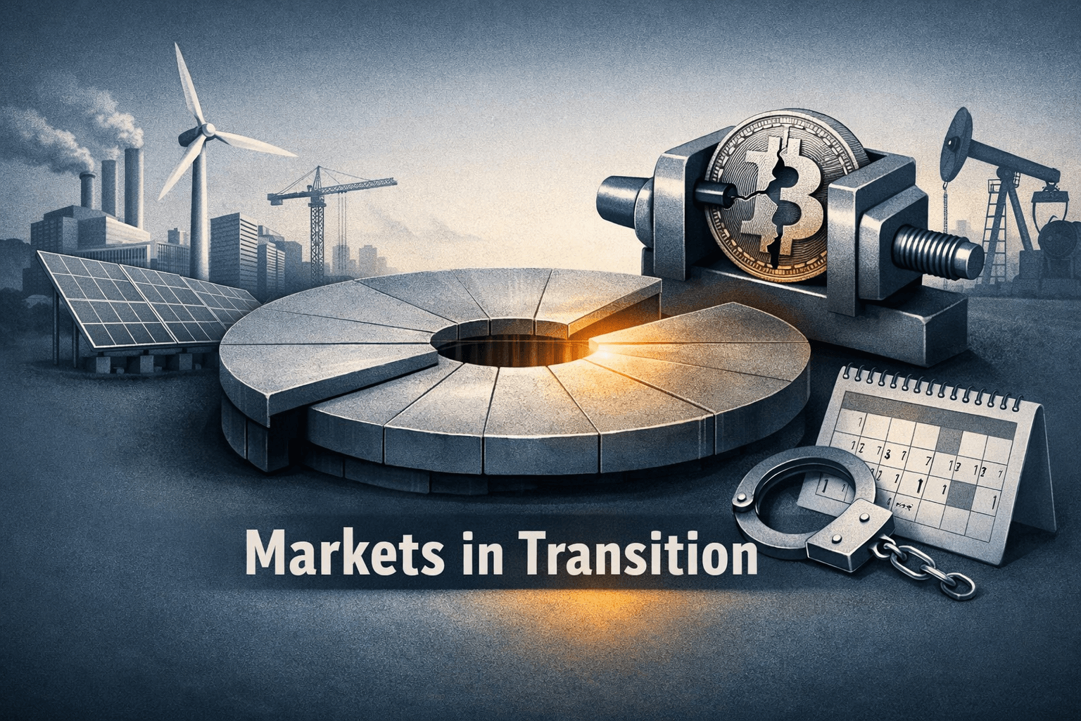 Capex, Clean Energy and Policy Drive Rotation; Crypto and Oil Stumble as Regulators Bite