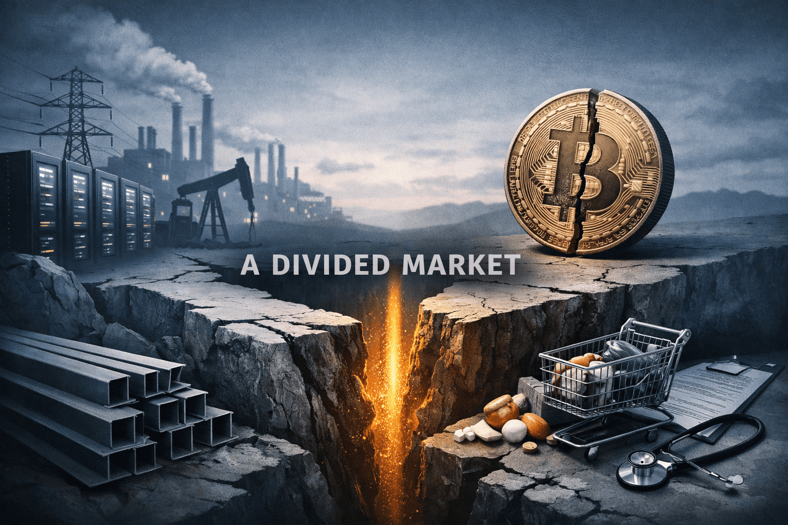 Deal Flow and Capex Drive a Bifurcated Market — Data Centers, Steel and Energy Lead While Crypto and Consumer Sputter