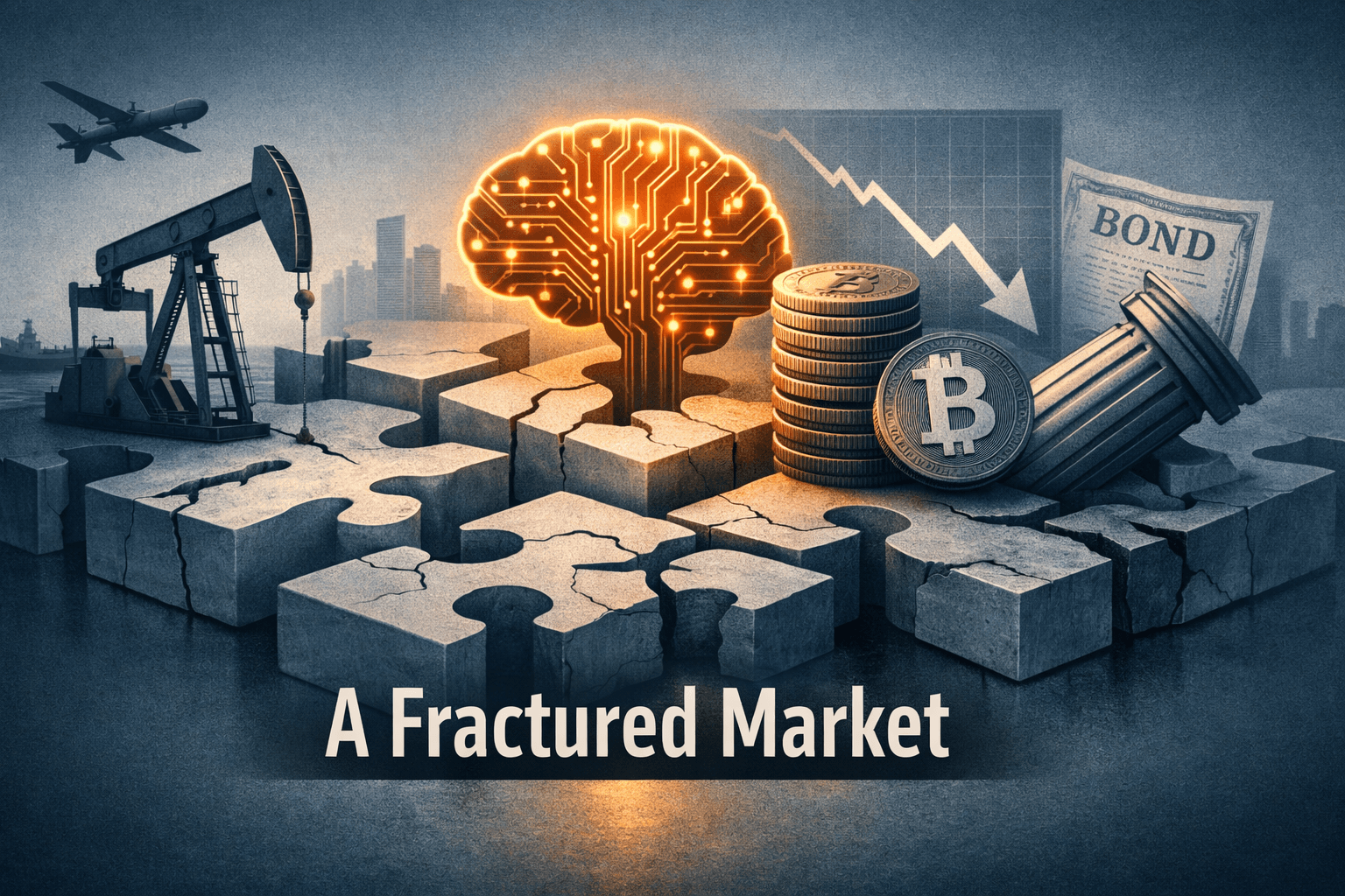 Geopolitics, AI and Regulatory Shockwaves Drive a Patchwork Market — Energy and AI Lead, Financials and Industrials Lag