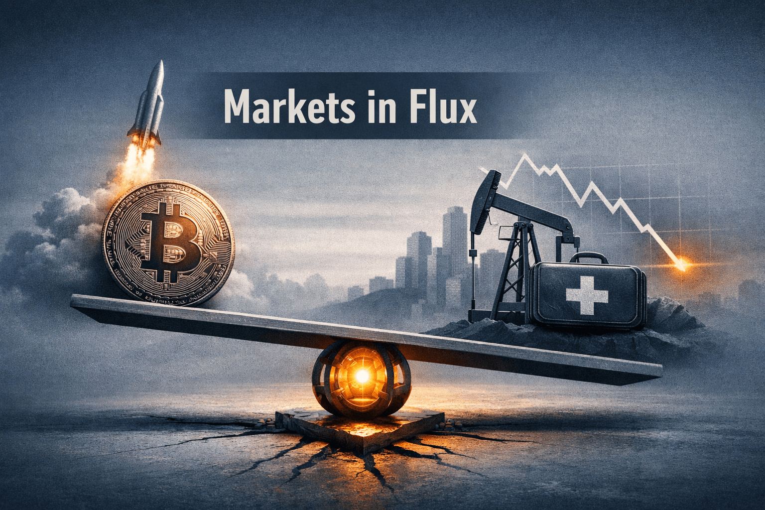 Markets Pause, Rotations Accelerate: Crypto and Energy Momentum Offset Financial Fragility — Aug. 25 Recap