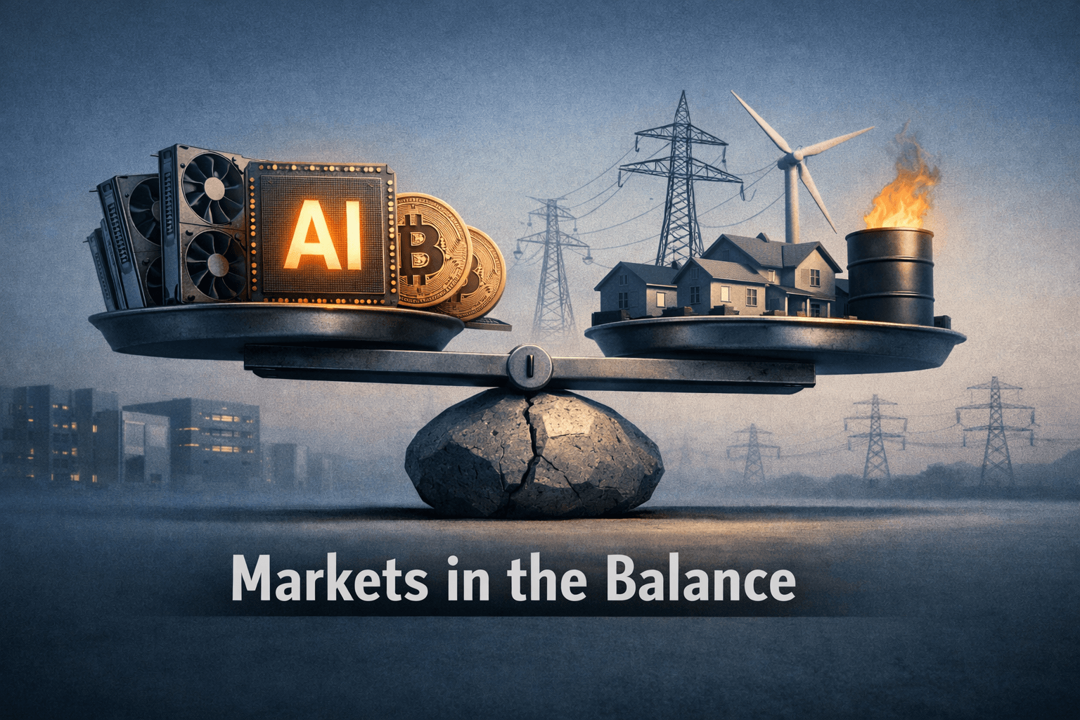 AI, Chips and Renewables Carry Markets as Policy and Grid Strains Temper Gains
