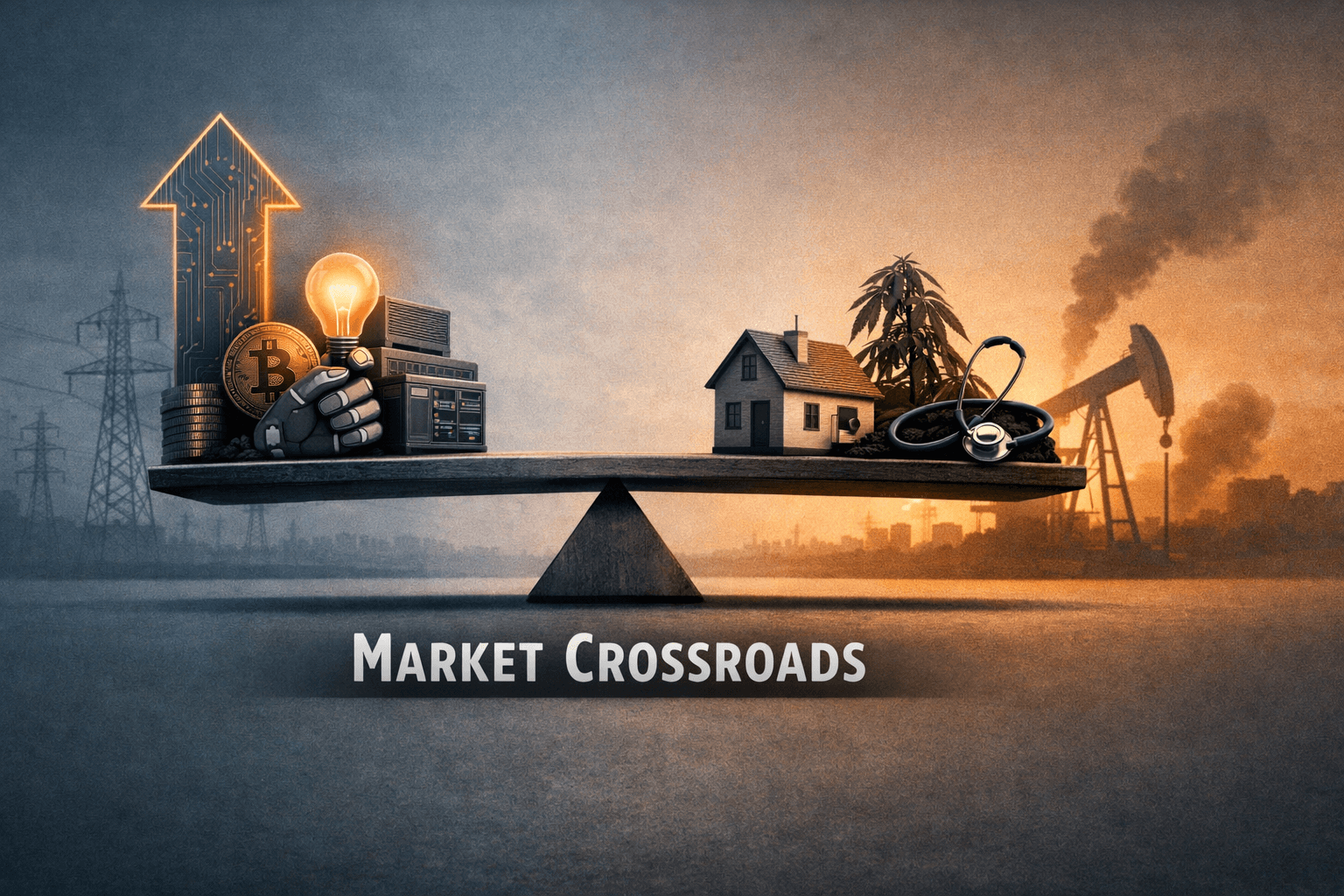 Markets Navigate Policy Shifts, AI Momentum and Energy Shock — Crypto, Tech and Utilities Lead; Cannabis, Real Estate and Healthcare Lag