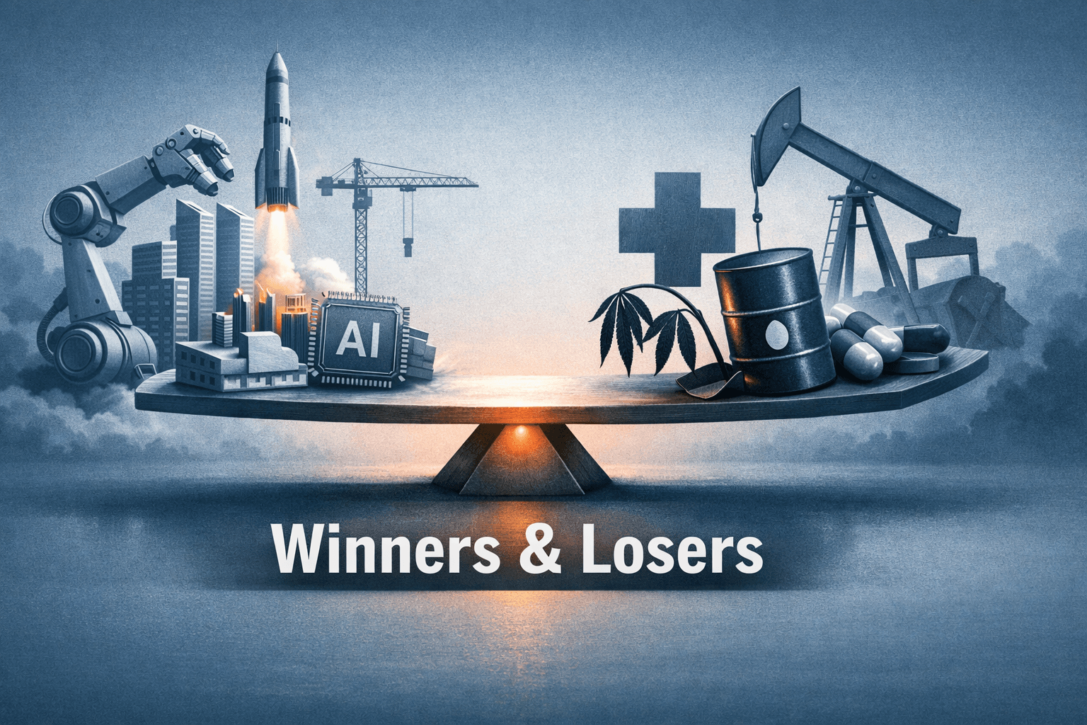 Capex, AI and Energy Friction Drive Sector Rotation — Industrial & Materials Lead; Energy, Healthcare, Cannabis Lag