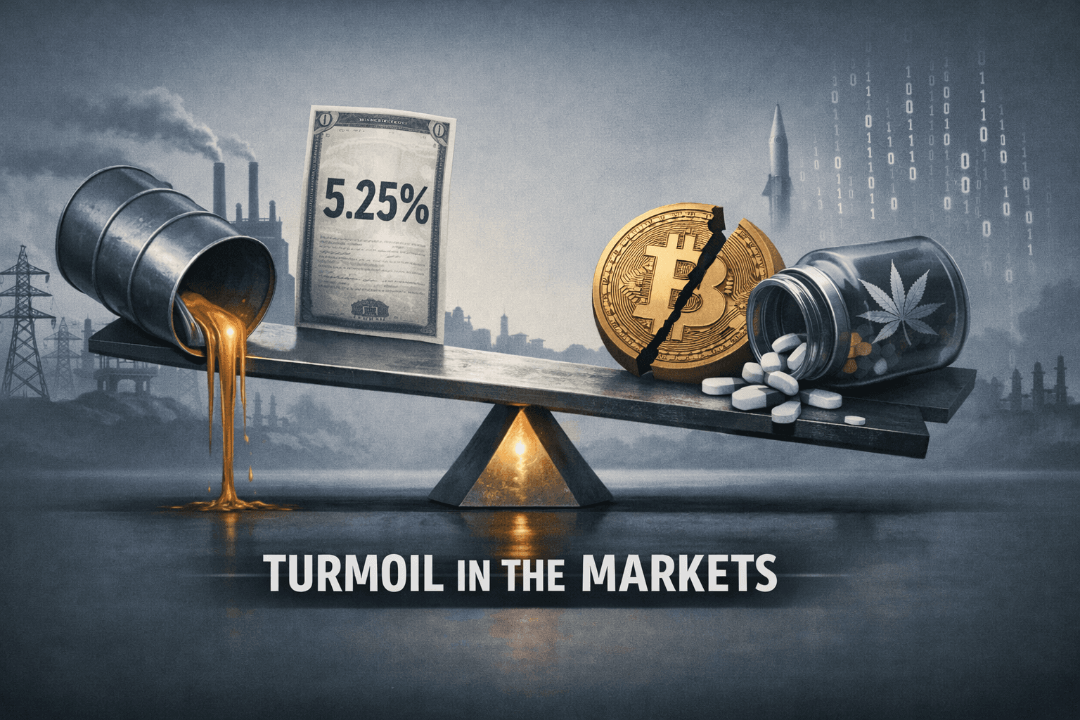 Bond Shock and Oil Rally Drive a Tilt Toward Energy, Utilities and Industrials as Regulatory Risk Clouds Crypto and Cannabis