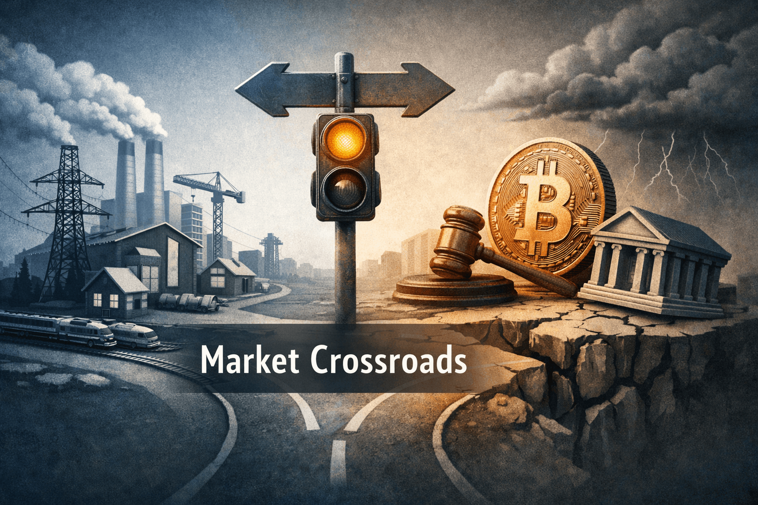 Infrastructure, Regulation and Tech Jitters Shape a Mixed Market — Utilities and Industrials Lead as Finance and Crypto Face Headwinds