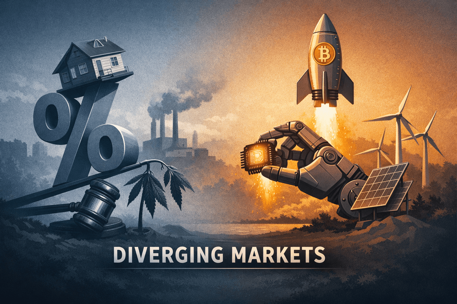 Mixed Macro, Targeted Momentum: Crypto and Tech Lead While Rate- and Regulated-Exposed Sectors Weather Headwinds