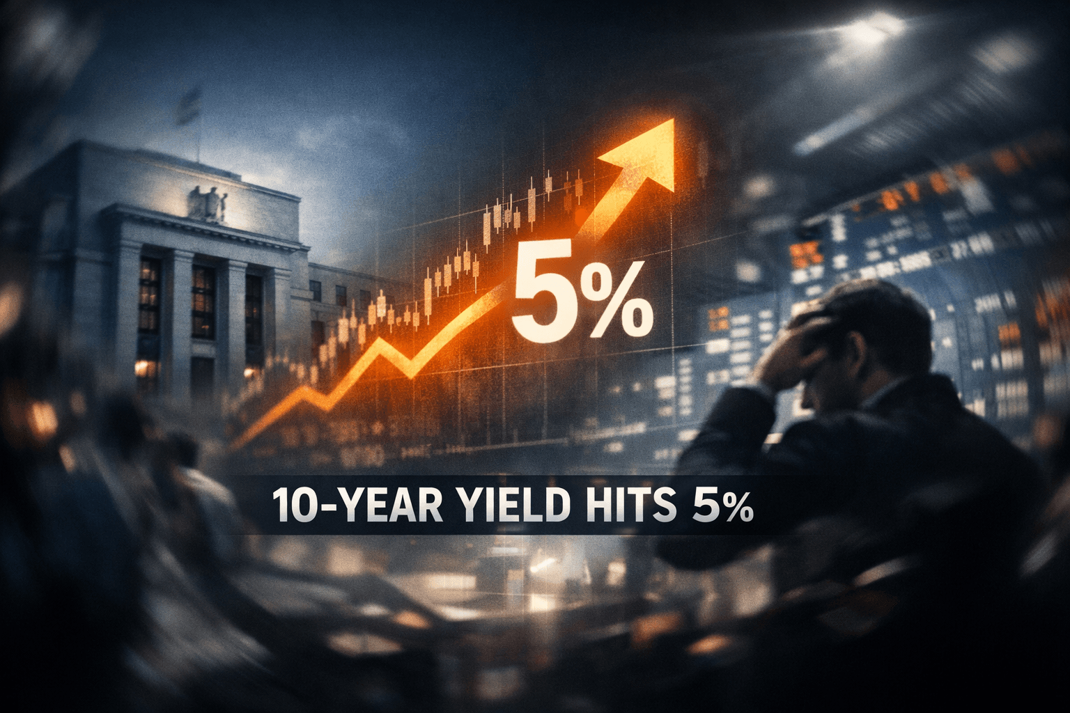 10-Year Treasury Yield Hits 5% - Sep 14