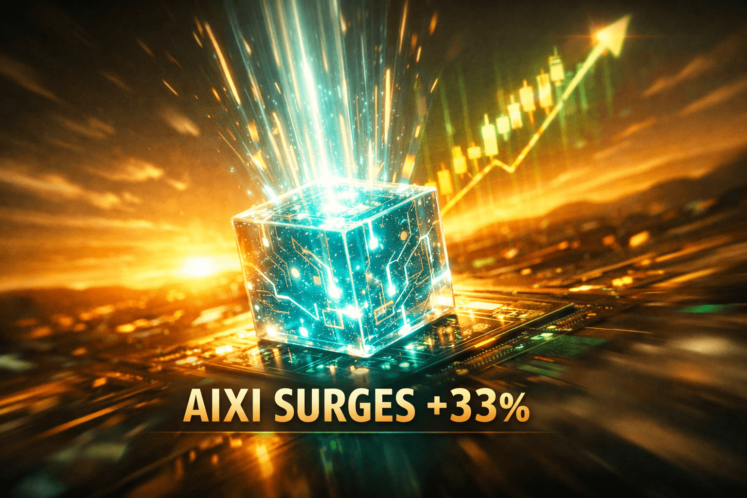 Aixi Rises +33.10% in Today's Trading - Apr 4