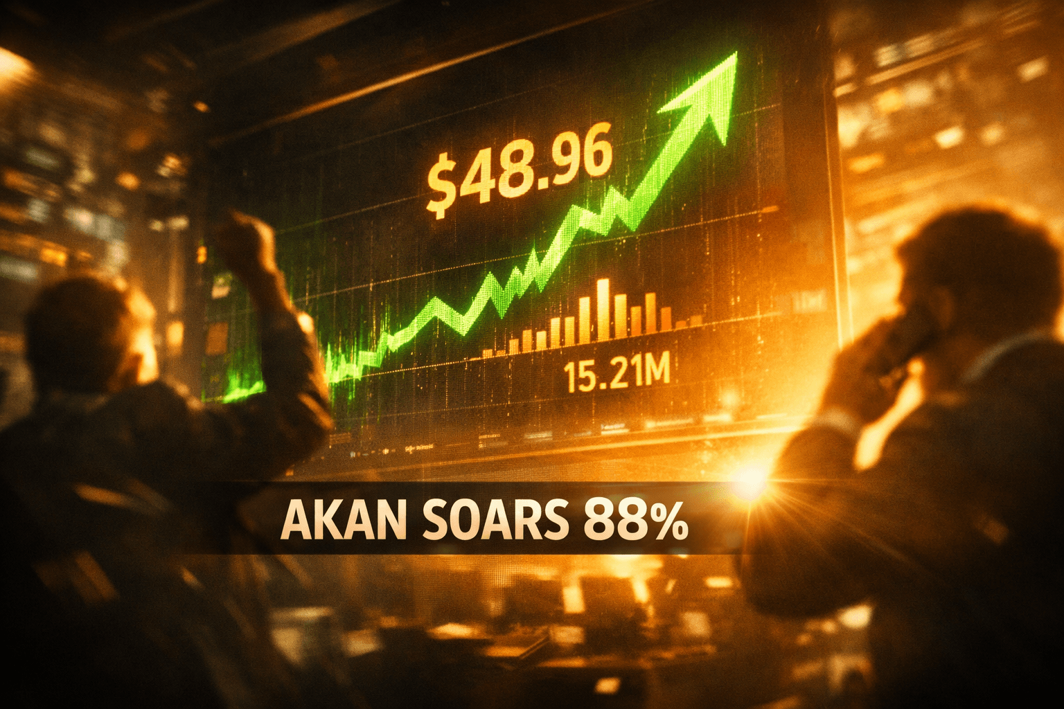 Akan Surges +88.38% in the Last Trading Day - May 2