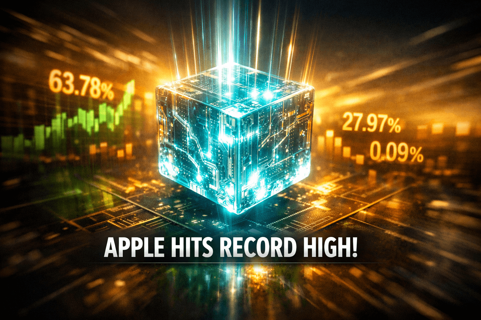 Apple Stock Reaches All-Time High 311.18 Usd - May 22