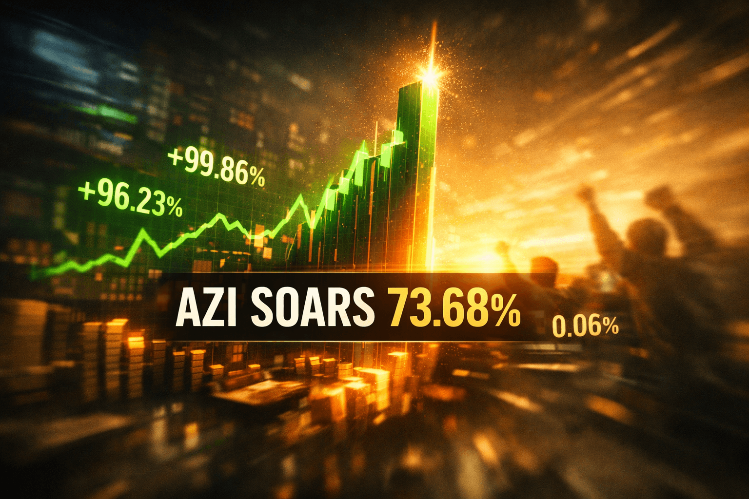 Azi Surges +73.68% in Last Trading Day - Jun 27